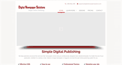 Desktop Screenshot of digitalnewspapersolutions.com
